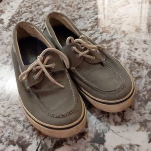 Light grey boat shoes Clearance